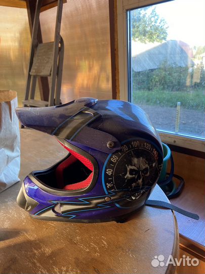 Детский мотошлем