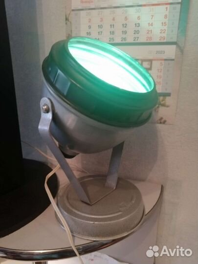 Фонарь-Лампа.Времён СССР. Рабочие. 2шт. Красные