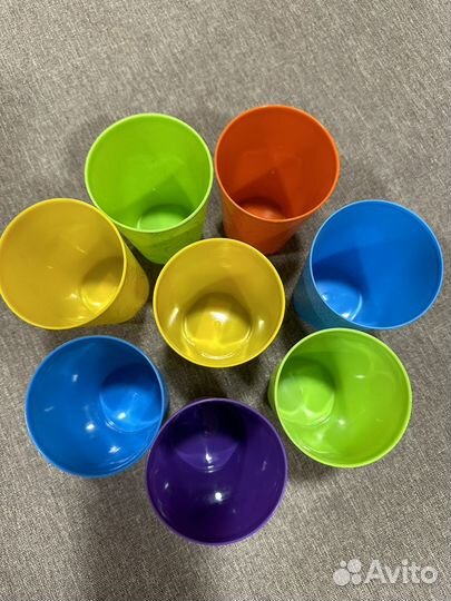 Пластиковые стаканы многоразового использования