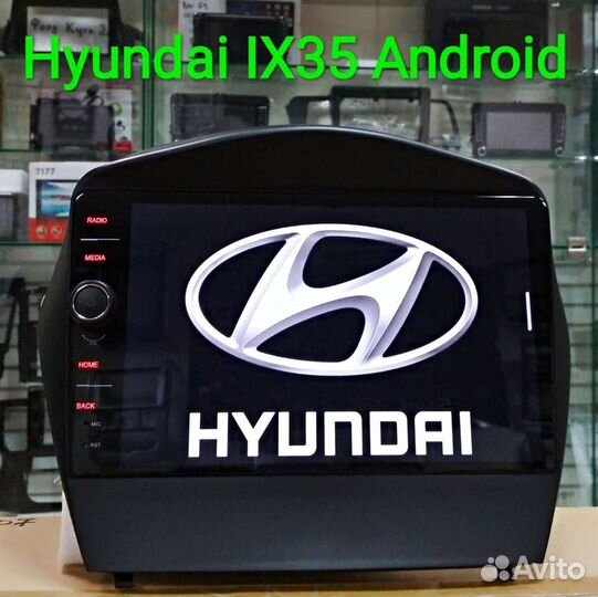 Hyundai ix35 магнитола Android с крутилкой