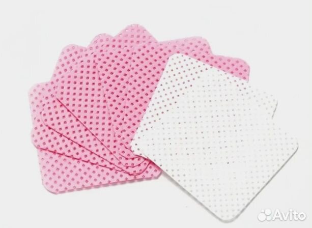 600 салфеток хлопок для ногтей, ресниц, кистей