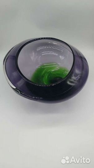 Ваза напольная из муранского стекла