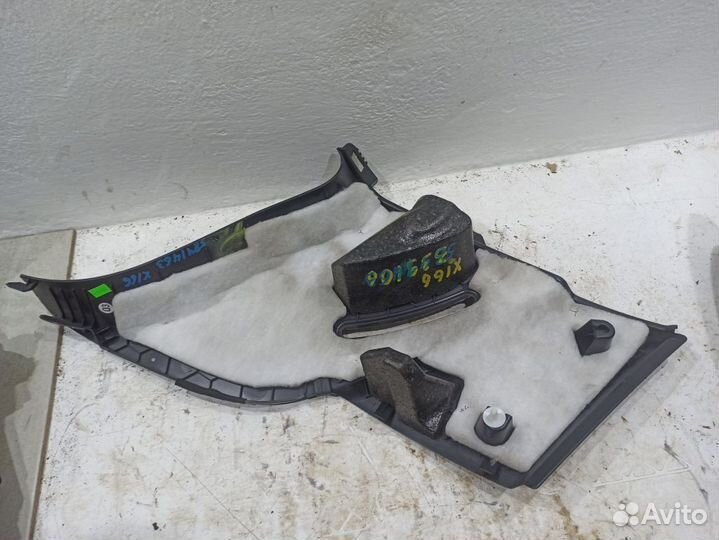 Обшивка заднего правого крыла