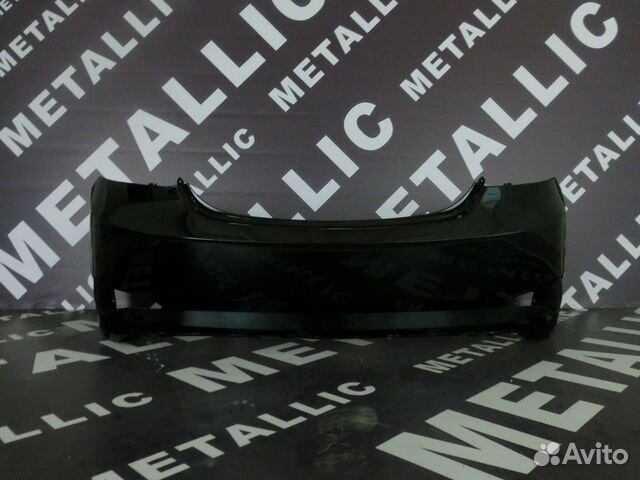 Задний бампер Hyundai solaris 2014 г. / цв. черный