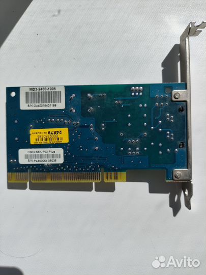 Внутренний PCI факс модем