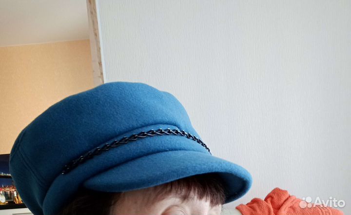 Кепка женская драповая