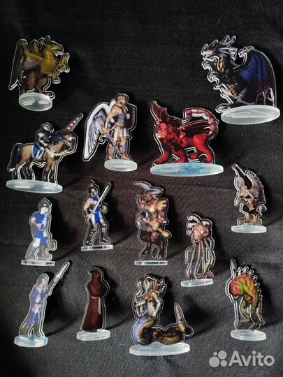 Фигурки по игре Heroes of Might and Magic 3