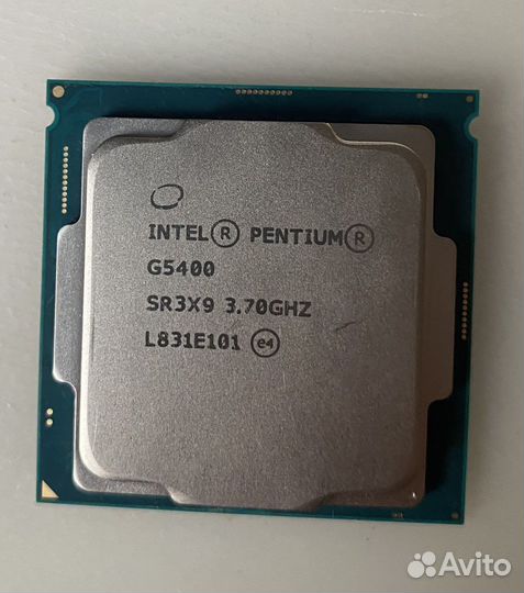 Процессор intel pentium g5400