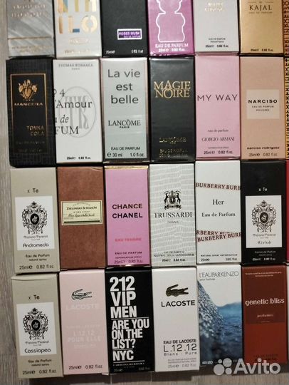 Парфюм духи 25мл duty free мужские и женские