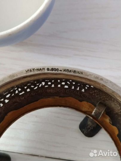 Пепельница Вьетнам серебро