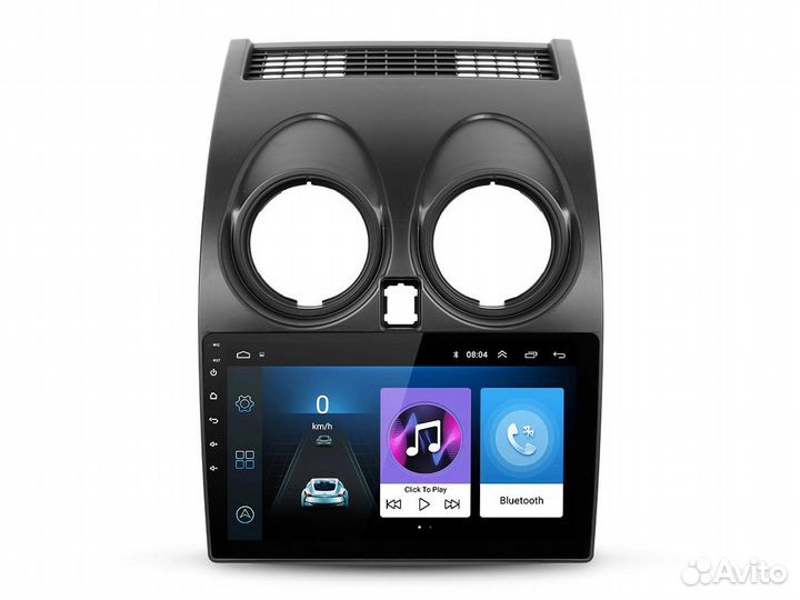 Магнитола Nissan Qashqai J10 Android