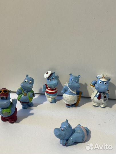 Киндер-сюрприз,Бегемоты коллекция 90ых