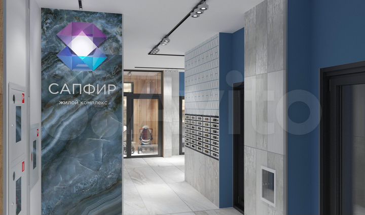 2-к. квартира, 42,6 м², 8/24 эт.