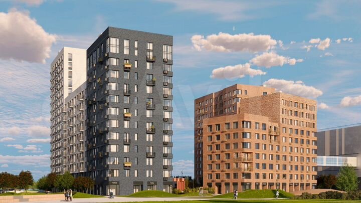 4-к. квартира, 84,4 м², 4/16 эт.