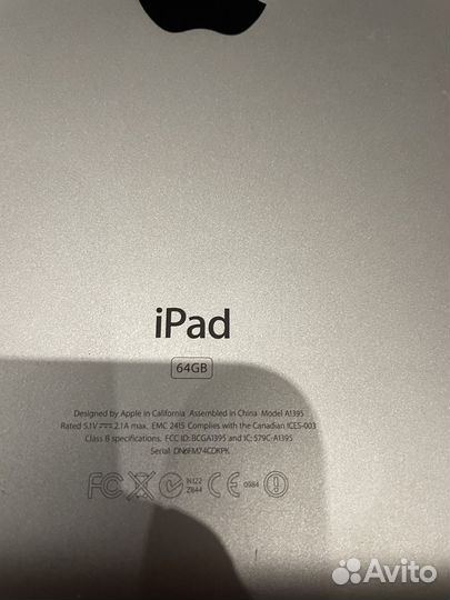 iPad 2 64gb (A1395)