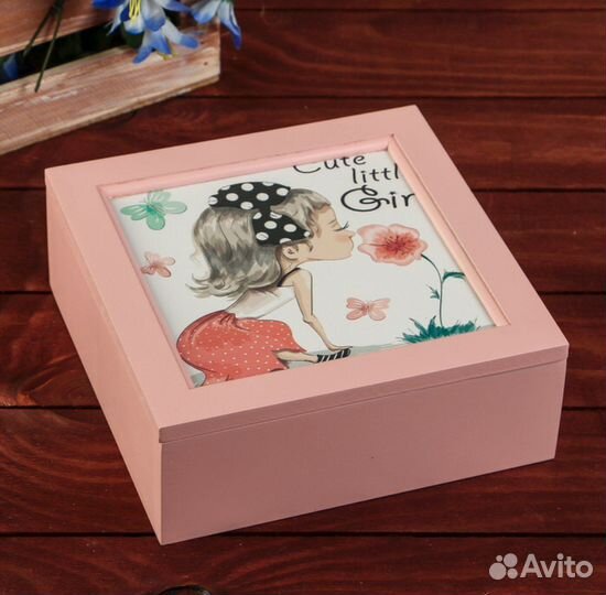 Деревянная шкатулка, коробка