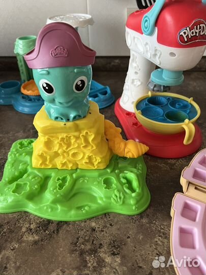 Форма осьминог для пластилина плэй до play doh