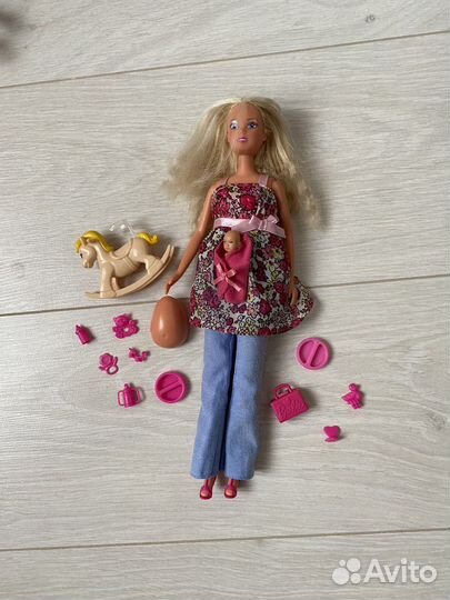 Беременная кукла Штеффи