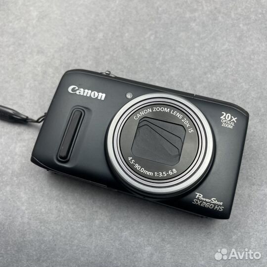 Canon powershot sx260 hs box