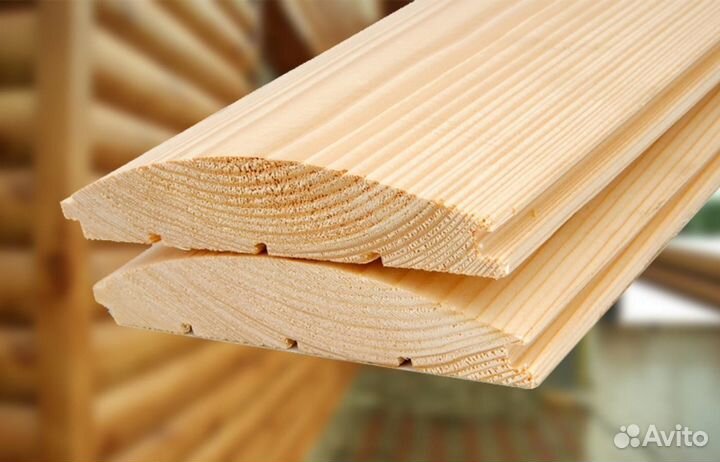 Блок-хаус 28 * 145 сорт AB ель/сосна