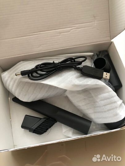 Пылесос автомобильный аккумуляторный новый