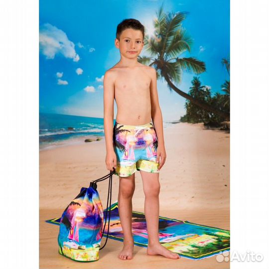 LoveMadeLove Набор рюкзак и полотенце с изображени