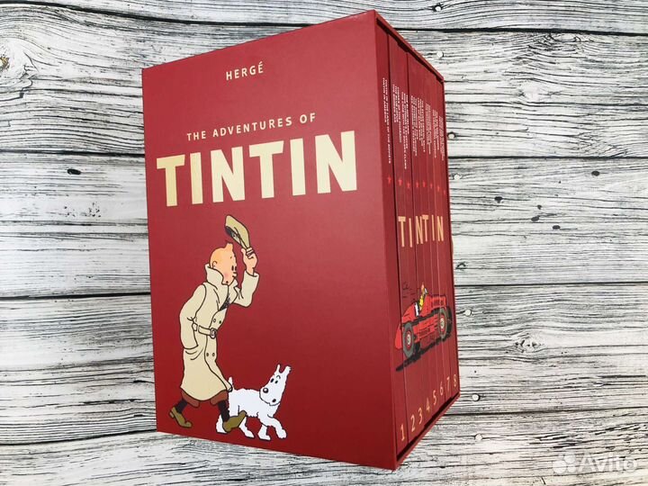 Tintin комиксы на английском языке