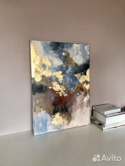 Картина с золотом