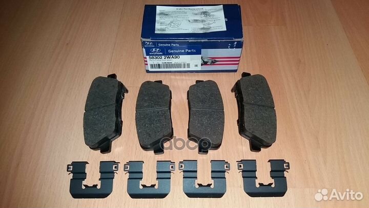 Колодки задние hyundai/KIA 58302-2WA90 58302-2WA90