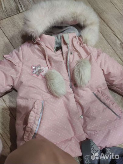Костюм для девочки зима