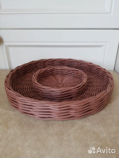 Пасхальный поднос (корзинка) для кулича и яиц