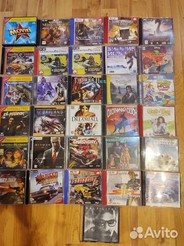 Компьютерные игры /CD 40дисков