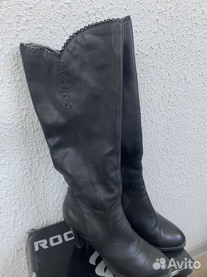 Сапоги женские натуральная кожа 38