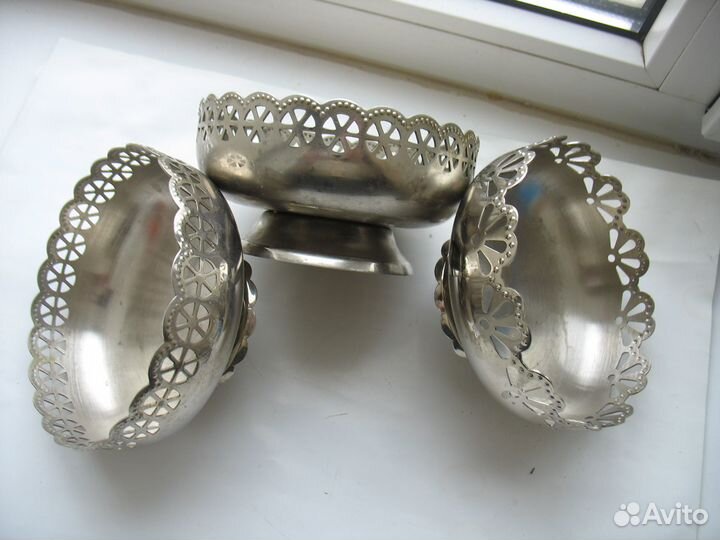 Вазы из нержавейки. СССР