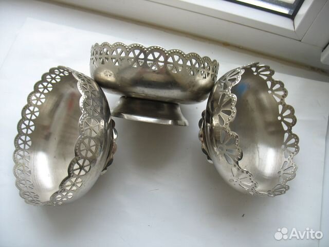 Вазы из нержавейки. СССР