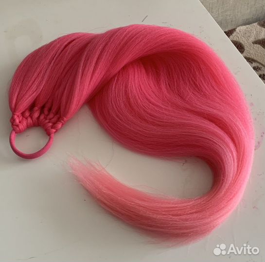 Хвост из канекалона