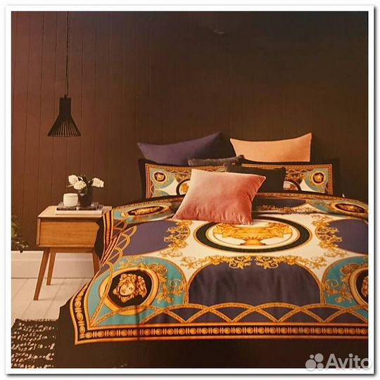 Постельное белье Евро Versace