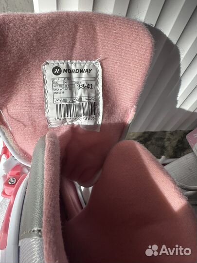 Коньки 38-41 размер