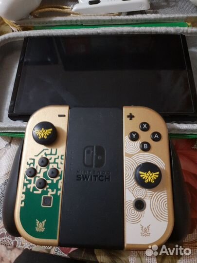 Nintendo switch oled прошитая Zelda edition