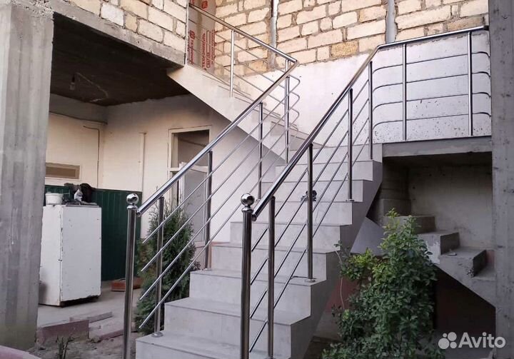 Перила из нержавеющей стали