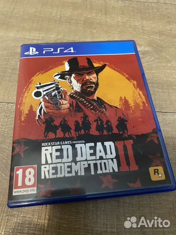 Red dead redemption 2 PS 4 RDR 2 play station купить в Москве ...