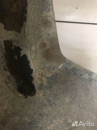 Бампер задний Renault Logan