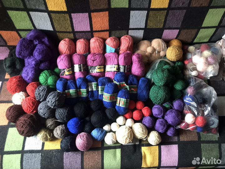 Пряжа для вязания шерсть СССР