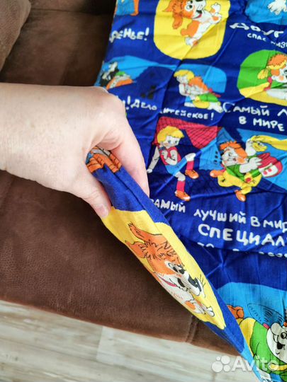 Одеяло детское тёплое шерстяное с хлопком