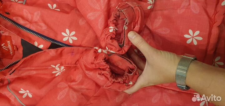 Зимний комбинезон для девочки 116