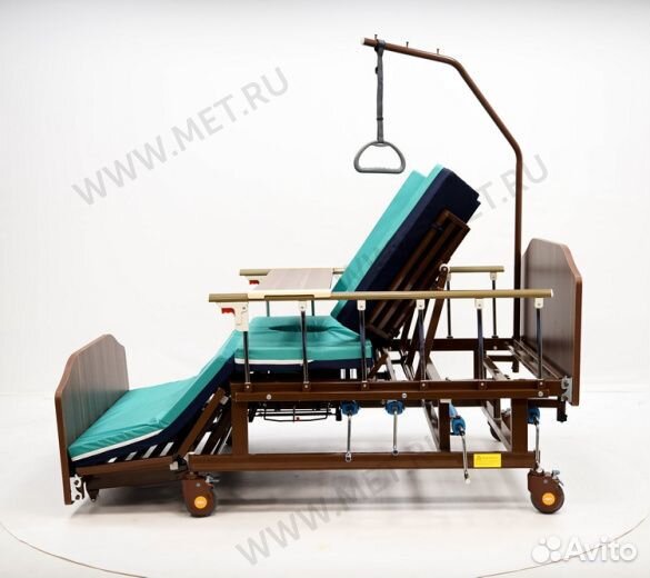 Кровать медицинская механическая шир. 120 см