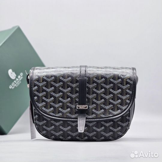 Сумка goyard мужская черная