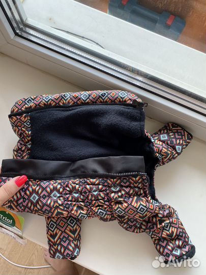 Комбинезон зимний для собак, размер XS