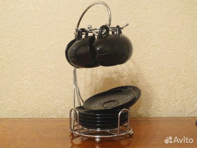 Винтажный чайный сервиз Мадонна гдр на 6 персон