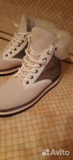 Полуботинки зимние Baldinini, размер 38